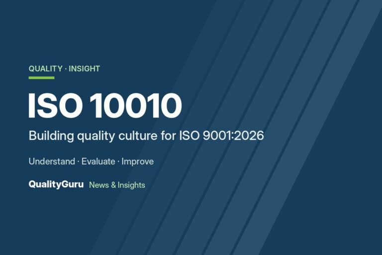 How ISO 10010 Supports Quality Culture Requirements in ISO 9001:2026