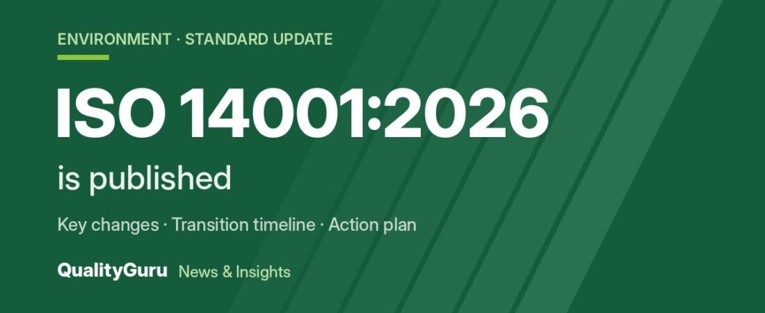 ISO 14001:2026 Is Published: Key Changes and Transition Guide
